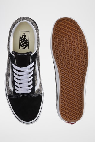 Baskets en nubuck Old Skool - Noir