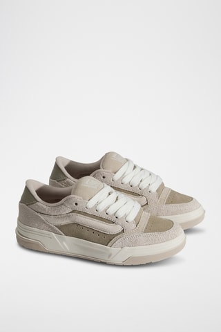 Baskets en nubuck Hylane - Taupe