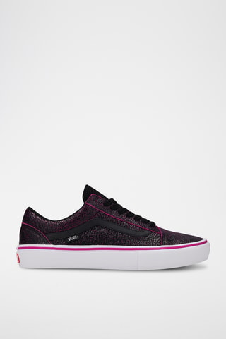 Baskets en cuir Skate Old Skool - Noir et violet