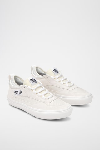 Baskets en cuir Skate Safe Low - Blanc