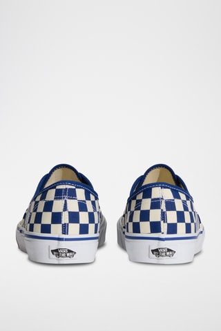 Baskets Authentic - Blanc et bleu électrique