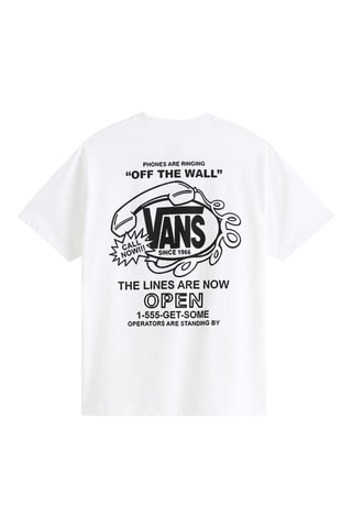 T-shirt Hot Lines SS - Blanc
