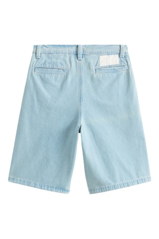 Short baggy en jean Authentic - Bleu clair