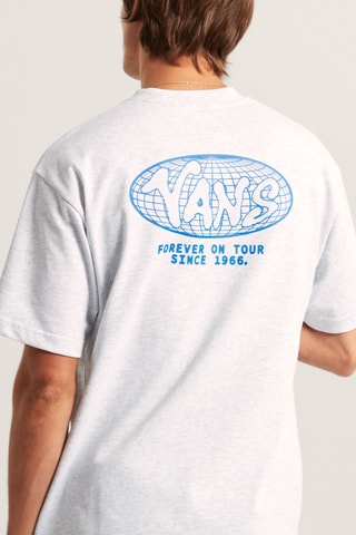 T-shirt loose World Tour - Blanc