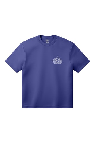 T-shirt Demolish - Bleu cobalt