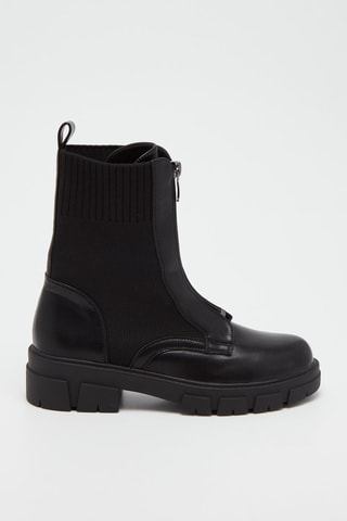 Botines -  Negro