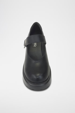 Mary Janes met Sleehak - Zwart