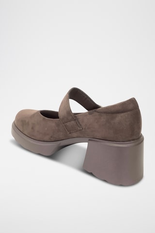 Wedge Mary Janes - Bruin