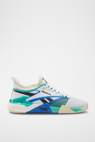 Zapatillas Nano - Blanco y turquesa