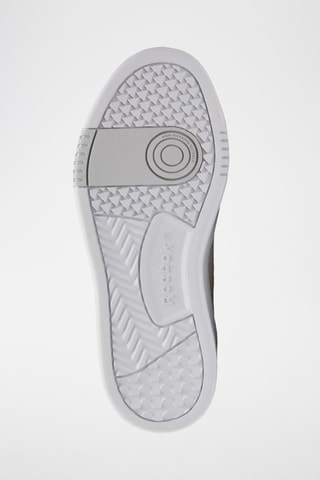 Zapatillas de piel y nobuk Phase Court - Gris claro y blanco