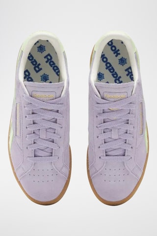 Zapatillas de nobuk Club C Grounds UK - Violeta