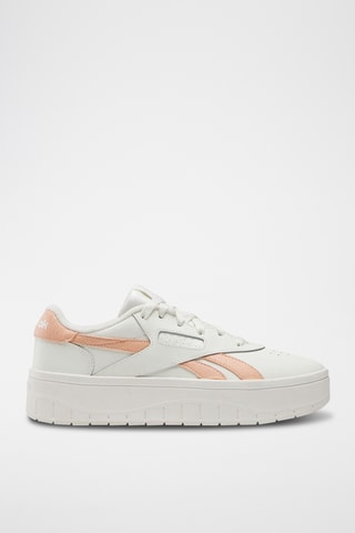 Zapatillas de piel con plataforma Court Advance Surge - Crudo