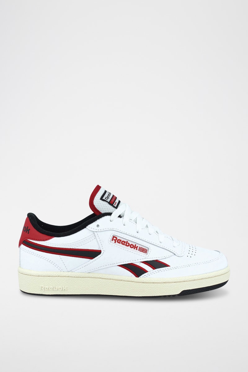 Baskets en cuir Club C Revenge - Blanc