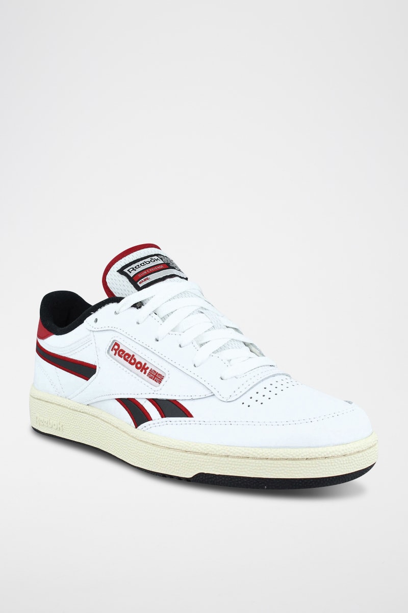 Baskets en cuir Club C Revenge - Blanc