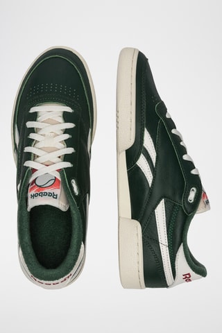 Zapatillas de piel Revenge vintage - Verde oscuro