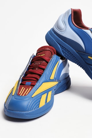 Zapatillas de piel Hammer Pro Ltd - Blanco y azul cobalto - Reebok