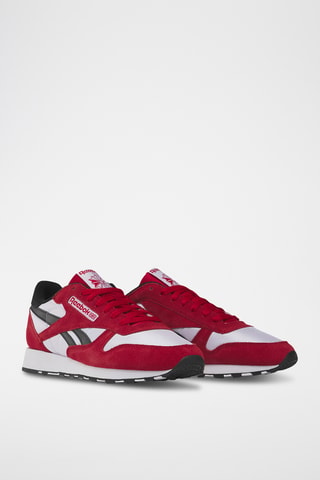 Zapatillas de piel Classic - Rojo