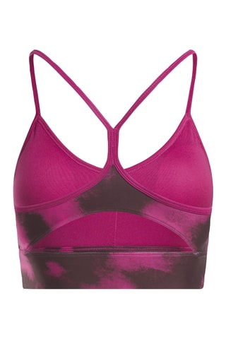 Sujetador deportivo de entrenamiento tie-dye - Fucsia y burdeos