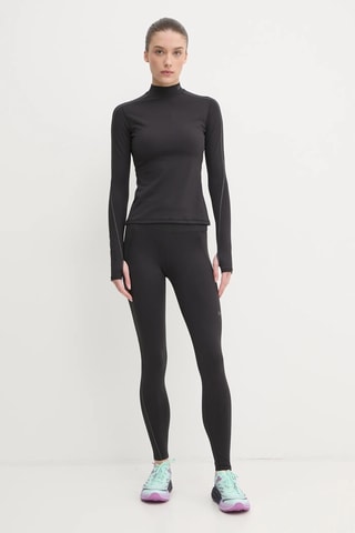 Leggings deportivos de tiro alto - Negro