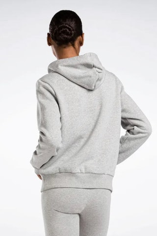 Sudadera polar con capucha Big logo - Gris jaspeado
