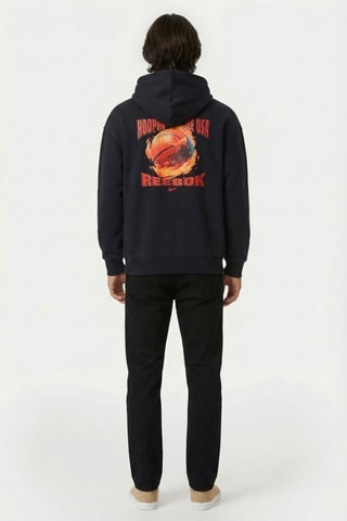 Sudadera con capucha Graphic - Negro