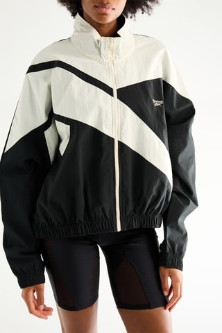 Chaqueta de chándal - Crudo y negro
