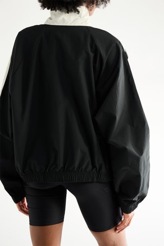 Chaqueta de chándal - Crudo y negro