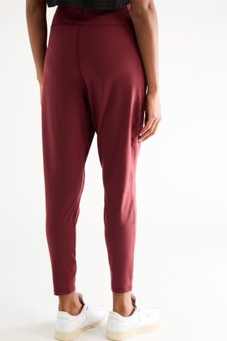 Leggings de tiro alto - Burdeos 