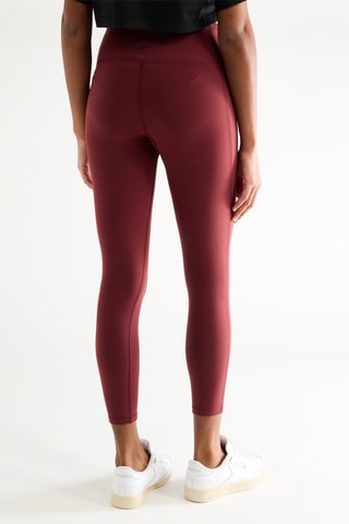 Leggings de tiro alto - Burdeos 