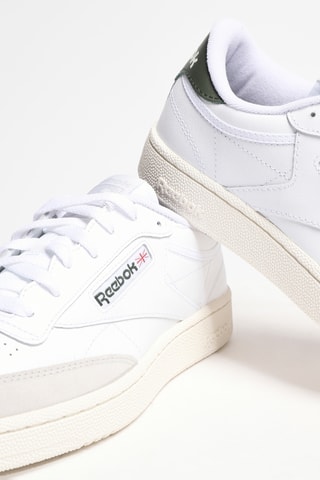 Zapatillas de piel - Blanco