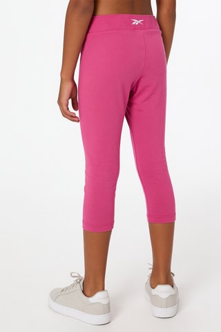 2 leggings - Negro y rosa