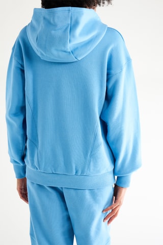 Sudadera con capucha - Celeste