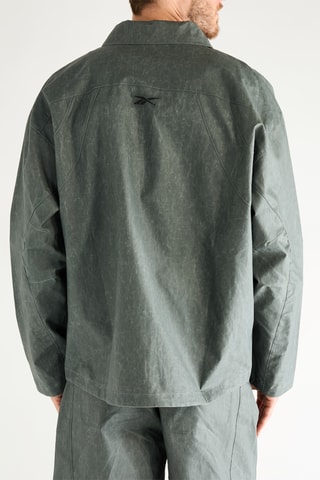 Chaqueta de lino - Verde