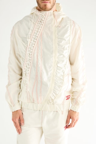 Chaqueta con capucha - Crudo