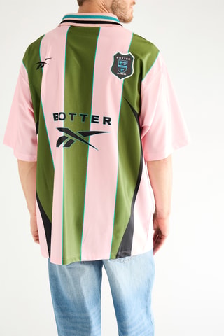 Camiseta - Rosa y verde claro