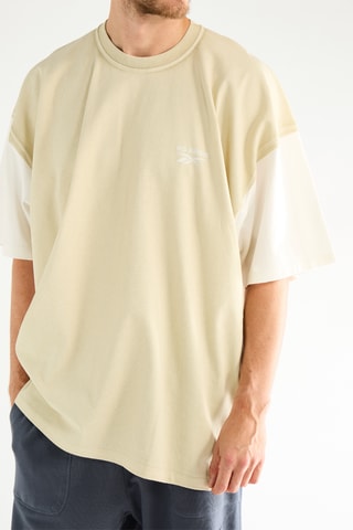 Camiseta oversize - Beige