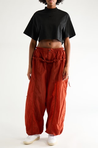 Pantalón oversize - Rojo teja