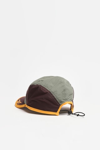 Gorra - Caqui y burdeos