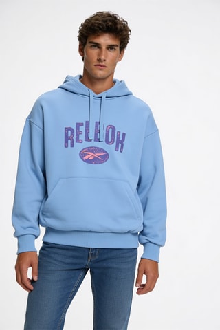 Sudadera con capucha - Celeste