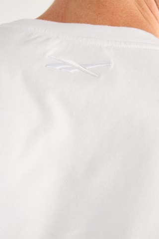 Camiseta cropped - Blanco