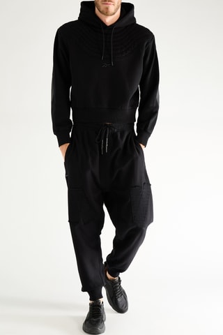 Sudadera con capucha - Negro