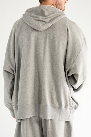 Sudadera con capucha - Gris claro jaspeado