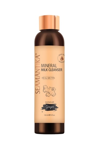 Leche limpiadora mineral con extracto de raíz de jengibre - Para todo tipo de piel - 150 ml