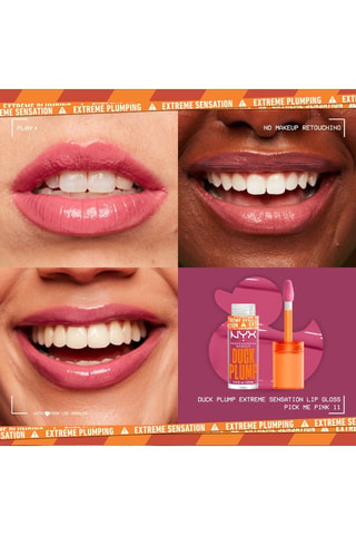 Gloss repulpeur de lèvres Duck Plump - Pick me pink - 7 ml