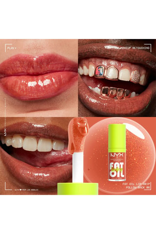 Gloss vegan 12 h Fat Oil - Follow Back - 4,8 ml