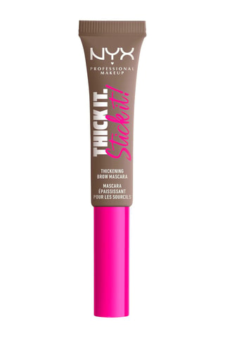 Mascara à sourcils teinté épaississant vegan 16 h Thick it Stick it - Taupe - 7 ml