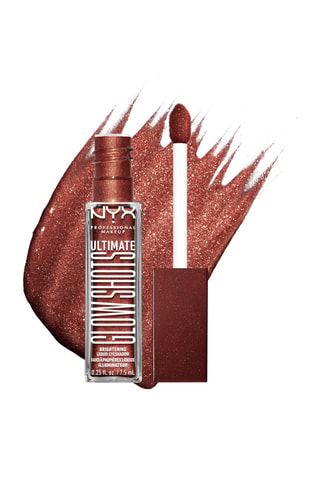 Fard à paupières liquide vegan 12 h Ultimate Glow Shots - Six Figs - 7,5 ml
