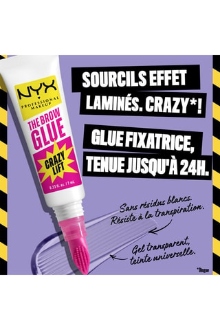 Gel à sourcils Crazy Lift - 7 ml - Nyx