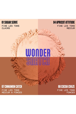 Poudre libre fixatrice Wonder Snatch - Sugar Serve - 6 g