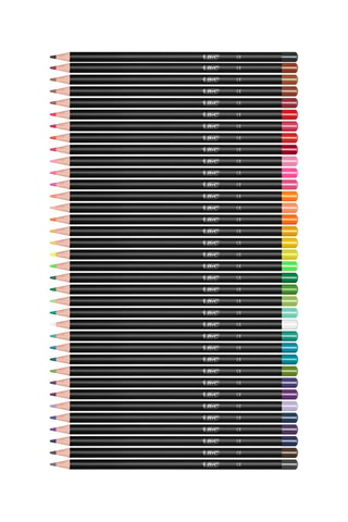 Boîte Premium Intensity Woodcase - 
36 crayons de couleurs